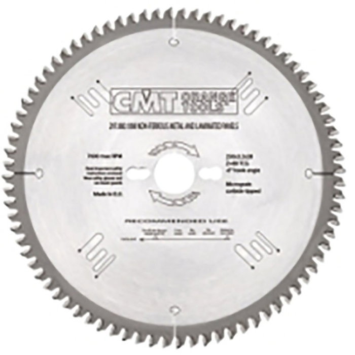 CMT 300-30-3,2 (Z-96) - Lame de scie circulaire 300 mm, 96 dents, pour coupes transversales et longitudinales - Aluminium, laiton, plastique et mélaminés CMT 300-30-3,2 (Z-96) - Lame de scie circulaire 300 mm, 96 dents, pour coupes transversales et longitudinales - Aluminium, laiton, plastique et mélaminés