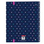 Reliure à anneaux Benetton Drop Multicouleur 27 x 32 x 3.5 cm