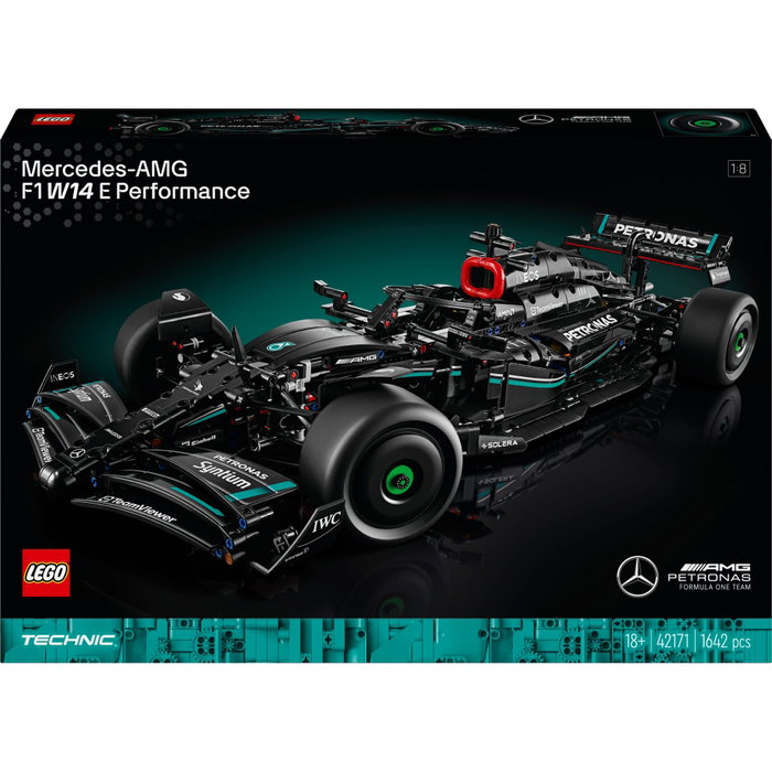 LEGO Technic Mercedes-AMG F1 W14 E Performance, Réplique de course LEGO Technic Mercedes-AMG F1 W14 E Performance, Réplique de course