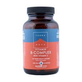 Terranova Vitamine B Complex avec Vitamine C 100 capsules