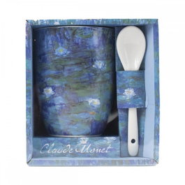 Enesco Tasse et cuillère Nymphéas Claude Monet