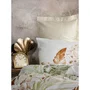 Housse de couette Satin King - 240 x 220 cm + 2 taies 60 x 60 cm - Satin 100% coton, 210 fils, lavable machine - Beige