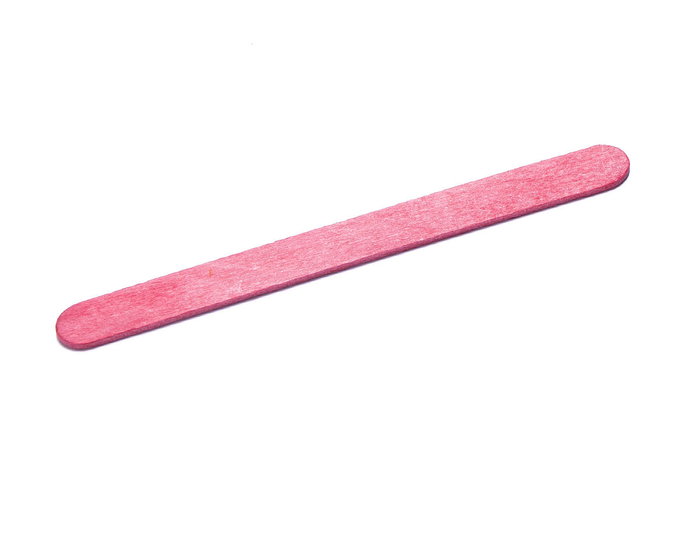 Innspiro Bâtonnets de polo en bois standard rouge 114x10x2mm, 50 unités