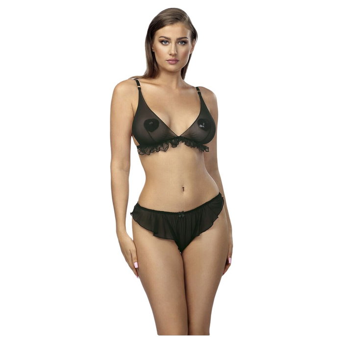 Ensemble de Lingerie Anaïs Noir S/M Ensemble de Lingerie Anaïs Noir S/M