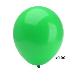 Party Time Lot de 100 Ballons en Latex Couleurs Assorties 23 cm