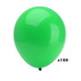 Party Time Lot de 100 Ballons en Latex Couleurs Assorties 23 cm