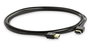 LMP Câble HDMI (mâle) vers HDMI (mâle) 2.0 Super Fin - 4K à 60 Hz, 32 canaux audio, contacts dorés, 2 m, Blanc