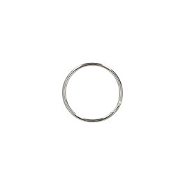 WOLFPACK LINEA PROFESIONAL Anneau porte-clés nickelé 1,6x21x17 mm (Sac de 500 unités)