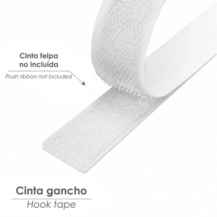 WOLFPACK LINEA PROFESIONAL Bande agrippante adhésive blanche bobine 25 mètres WOLFPACK LINEA PROFESIONAL Bande agrippante adhésive blanche bobine 25 mètres