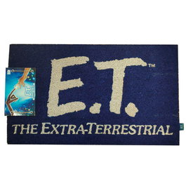 SD TOYS Tapis de porte en fibre de coco avec base PVC et logo E.T., dimensions 60x40 cm