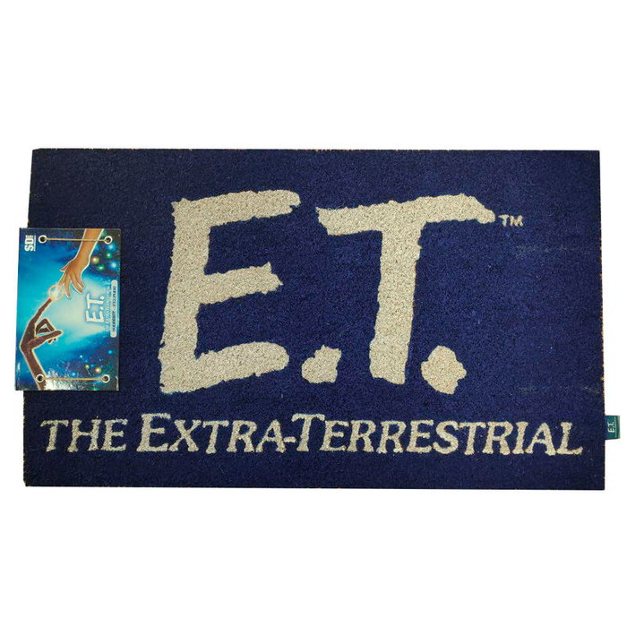 SD TOYS Tapis de porte en fibre de coco avec base PVC et logo E.T., dimensions 60x40 cm SD TOYS Tapis de porte en fibre de coco avec base PVC et logo E.T., dimensions 60x40 cm