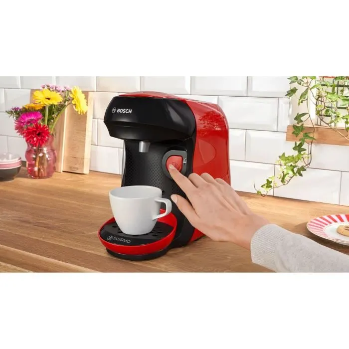Bosch TASSIMO T10 Happy rouge et noir