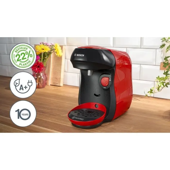 Bosch TASSIMO T10 Happy rouge et noir