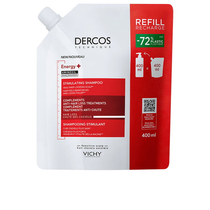 Vichy Dercos Energy+ Recharge Shampoing Stimulant 400 ml