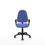 PIQUERAS Y CRESPO Chaise de bureau Algarra bleu clair