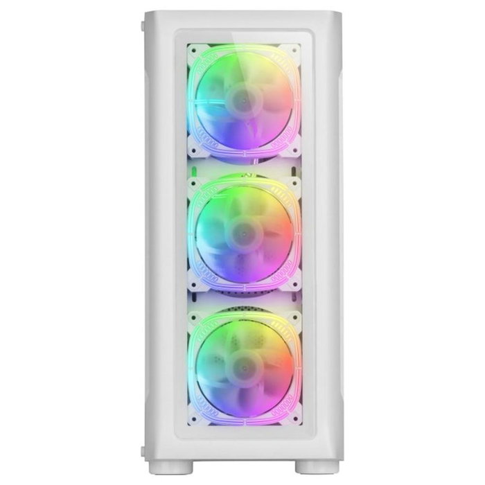 Mars Gaming MC-NEO - Boîtier PC Tour E-ATX, 5 Ventilateurs ARGB, Crystal Window, Blanc Mars Gaming MC-NEO - Boîtier PC Tour E-ATX, 5 Ventilateurs ARGB, Crystal Window, Blanc