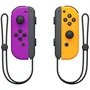 Nintendo Paire de manettes Joy-Con Violet Néon & Orange Néon pour Nintendo Switch