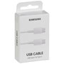 Samsung EP-DA705BWEGWW Câble USB Type-C vers USB Type-C blanc