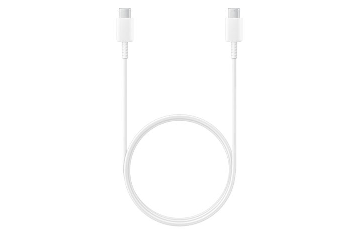 Samsung Câble de données USB-C vers USB-C EP-DA705BWEGWW, 1m, Blanc