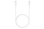 Samsung Câble de données USB-C vers USB-C EP-DA705BWEGWW, 1m, Blanc