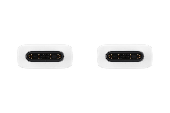 Samsung Câble de données USB-C vers USB-C EP-DA705BWEGWW, 1m, Blanc