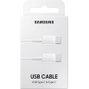 Samsung EP-DA705BWEGWW Câble USB Type-C vers USB Type-C blanc