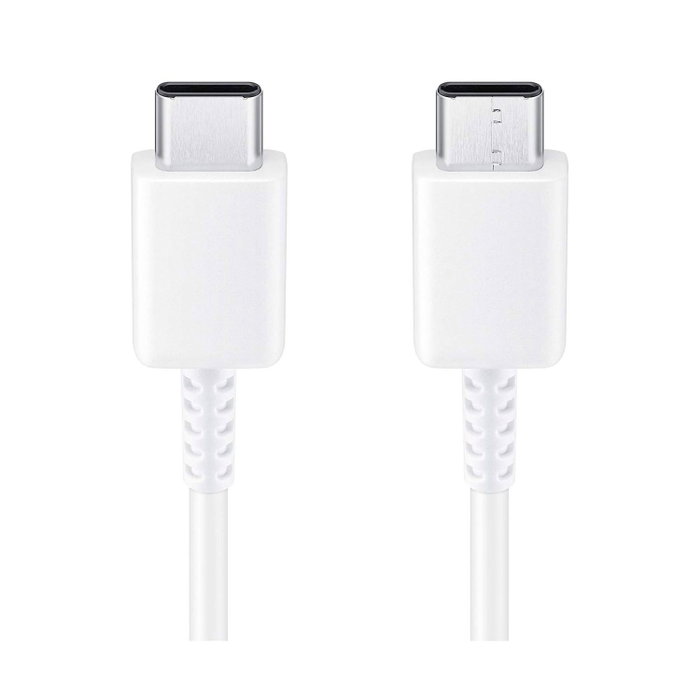 Samsung EP-DA705BWEGWW Câble USB Type-C vers USB Type-C blanc, 1m Samsung EP-DA705BWEGWW Câble USB Type-C vers USB Type-C blanc, 1m