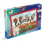 Ravensburger CreArt Kids - Kit Peinture par Numéros Chiens et Chats 31x21 cm - Loisir Créatif Enfant Dès 9 Ans avec Lignes Pré-peintes
