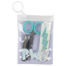 Cosmetic Club Kit de Manucure 3 Pièces avec Pochette