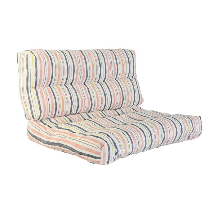 Coussin DKD Home Decor De Sol Multicouleur Aluminium Rayures 120 x 80 x 16 cm Coussin DKD Home Decor De Sol Multicouleur Aluminium Rayures 120 x 80 x 16 cm