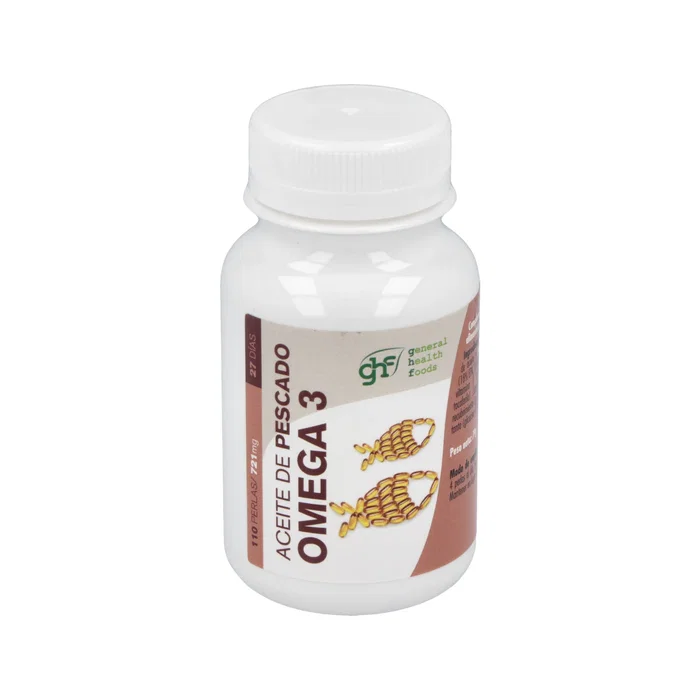 GHF Omega 3 EPA 721 mg Huile de Poisson 110 Perles Complément Alimentaire Acides Gras EPA DHA GHF Omega 3 EPA 721 mg Huile de Poisson 110 Perles Complément Alimentaire Acides Gras EPA DHA