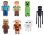 Play By Play Peluche Minecraft Movie Creeper ou Steve 30 cm - Modèle surprise - Peluche officielle - À partir de 3 ans