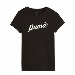 T-shirt à manches courtes femme Puma Essentials+ Script