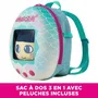 Bandai 90779 Tamagotchi - Sac à Dos 3 en 1 avec Peluche - Jouet Portatif pour Fans
