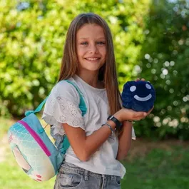 Bandai 90779 Tamagotchi - Sac à Dos 3 en 1 avec Peluche - Jouet Portatif pour Fans