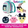 Bandai 90779 Tamagotchi - Sac à Dos 3 en 1 avec Peluche - Jouet Portatif pour Fans