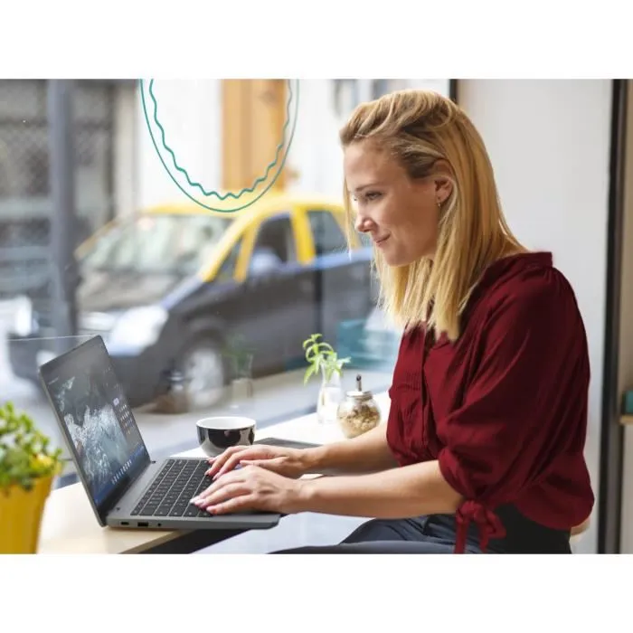 Lenovo IdeaPad 3 14IAN8 - PC Portable Chromebook Plus 14" FHD, Intel Core i3-N305, 8 Go RAM, 128 Go SSD, Chrome OS, Clavier AZERTY