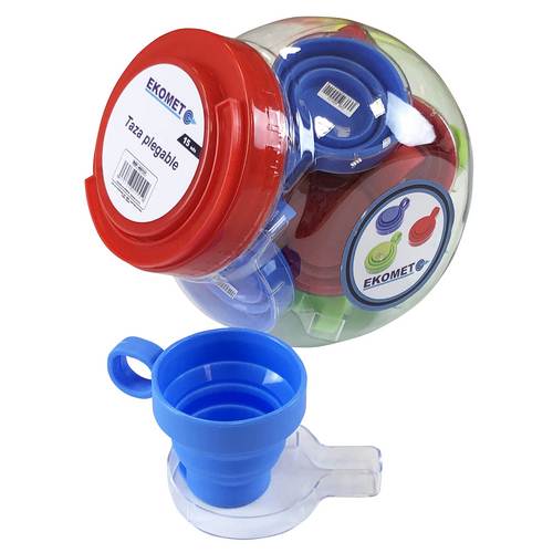 Ekomet Expositor Taza Plegable 15Unds