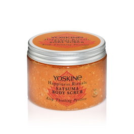 Yoskine Happiness Rituals Gommage corporel Satsuma & Pelage 300 ml