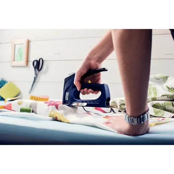 Rapid Agrafeuse Manuelle Aluminium Dual ALU953 avec Technologie Powercurve - Réduction d'Effort 65%, Mécanisme Acier