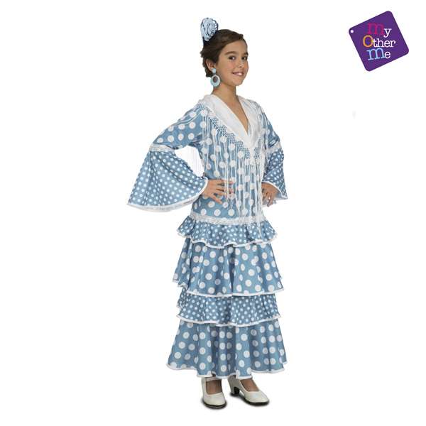 My Other Me - Robe de danse flamenca Huelva pour fille, Taille 3-4 ans, Produit multilingue (français, espagnol, anglais, italien, portugais, allemand) - Manton non inclus My Other Me - Robe de danse flamenca Huelva pour fille, Taille 3-4 ans, Produit multilingue (français, espagnol, anglais, italien, portugais, allemand) - Manton non inclus