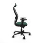 Piqueras y Crespo Chaise de Bureau avec Appui-tête Jorquera 2D036N1 Vert