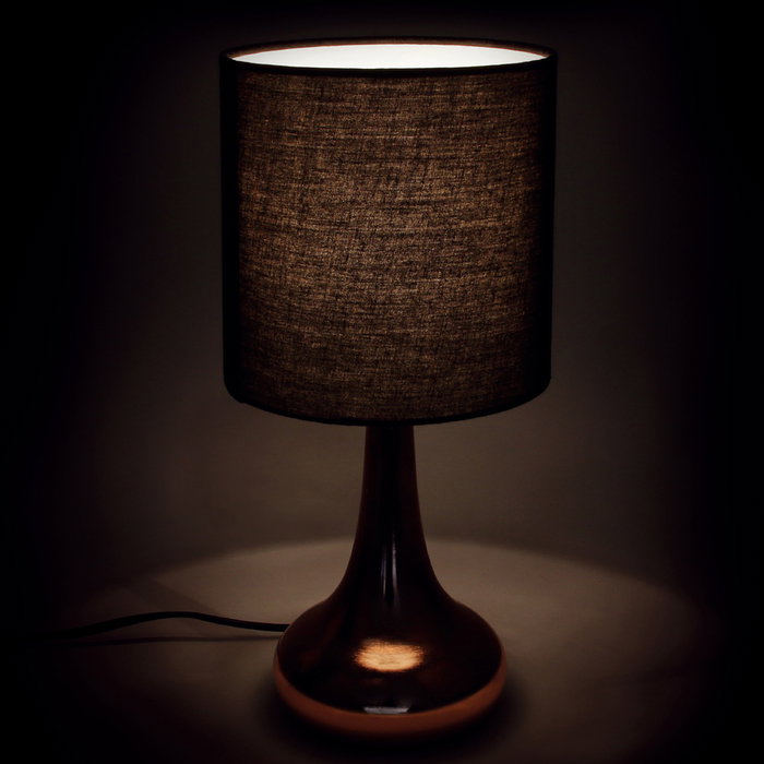 Home Deco Factory Lámpara Táctil Dorado-Negro Collection Lounge