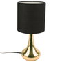 Home Deco Factory Lámpara Táctil Dorado-Negro Collection Lounge