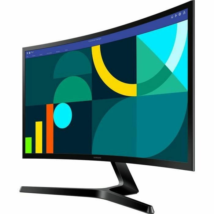 Samsung S24D366GAU Écran PC 24 pouces Full HD Incurvé Noir