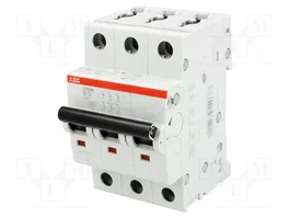 ABB S200M Disjoncteur 10A 3 pôles 400V AC 10kA