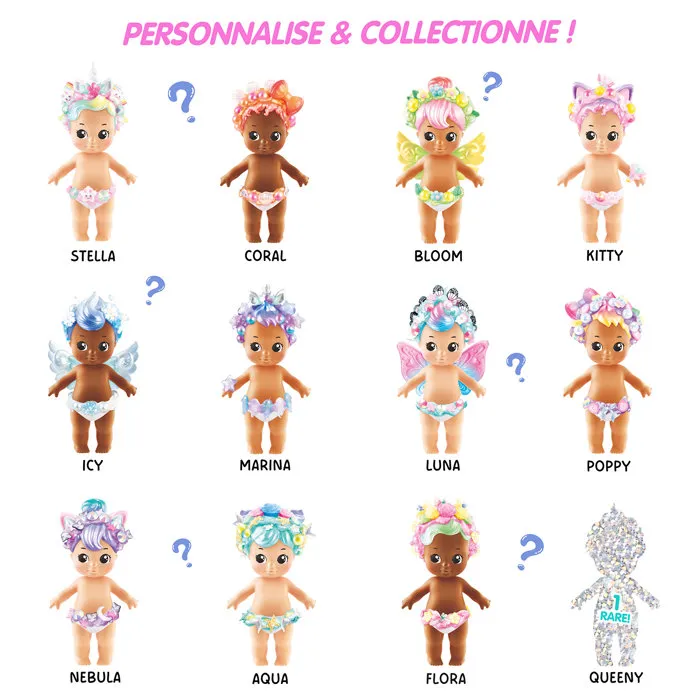 Crazy Creamy Deco - DIY Baby 1 Pack Série 2 Sparkle Squad
