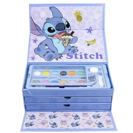 Cerdá Ensemble de Papeterie Stitch Bleu Clair