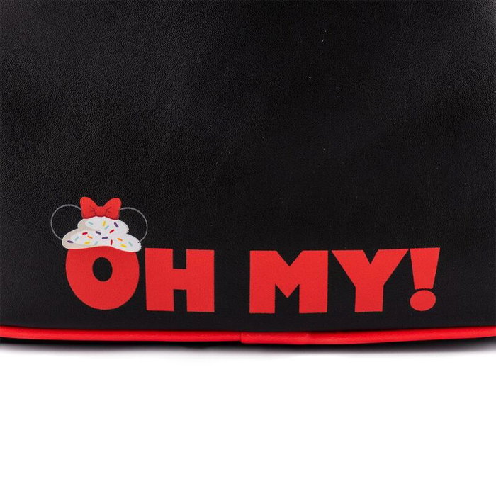 Disney Loungefly Sac à dos Cupcake Minnie Mouse 26 cm - Sac à dos pour femme et fille