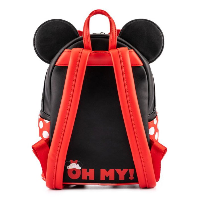 Disney Loungefly Sac à dos Cupcake Minnie Mouse 26 cm - Sac à dos pour femme et fille
